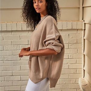 Free People Easy Street Tunic in Oat - S